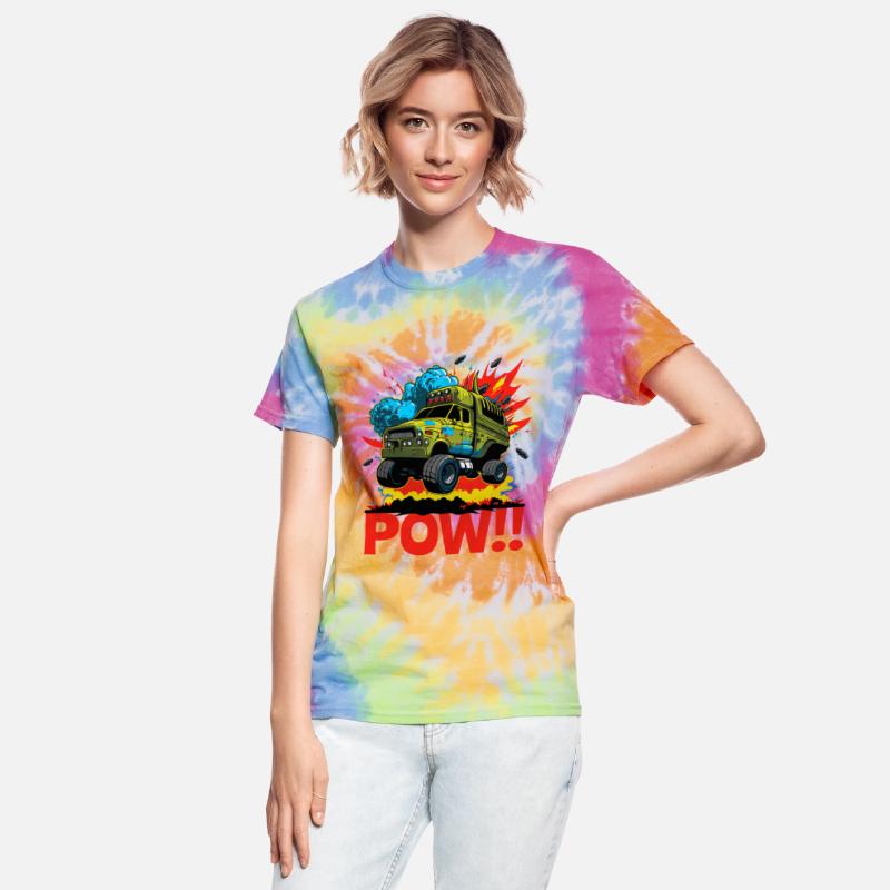 Pow Explosion Noise Monster Truck