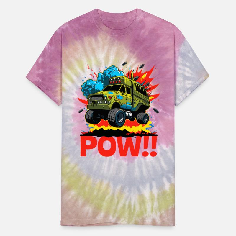 Pow Explosion Noise Monster Truck