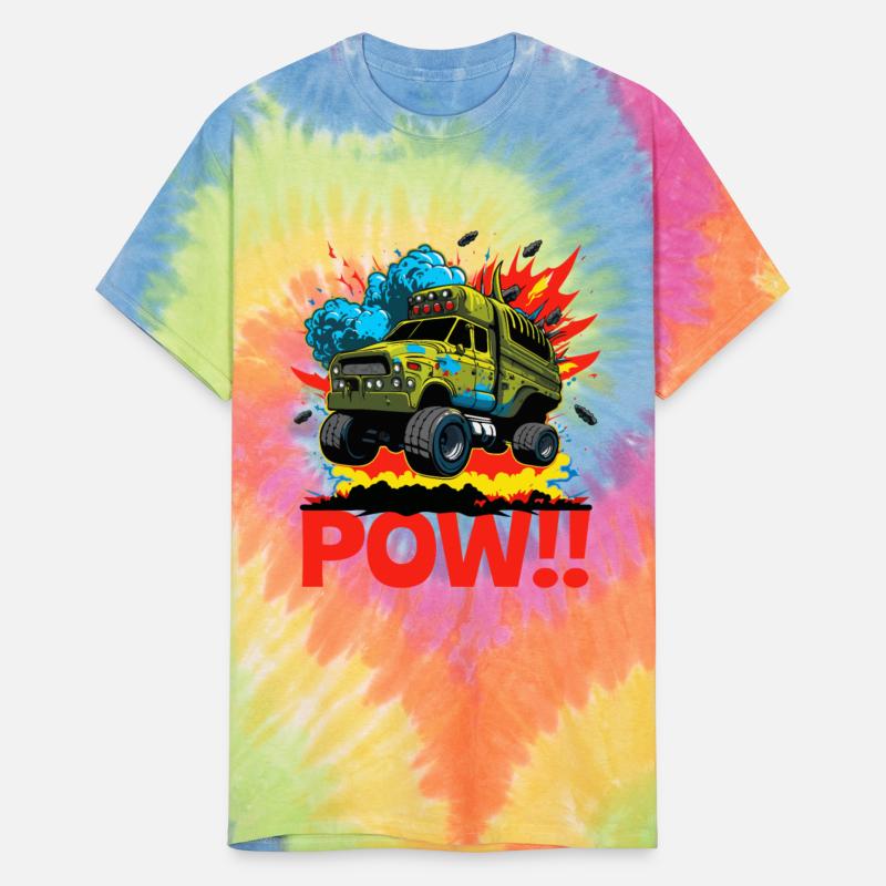Pow Explosion Noise Monster Truck