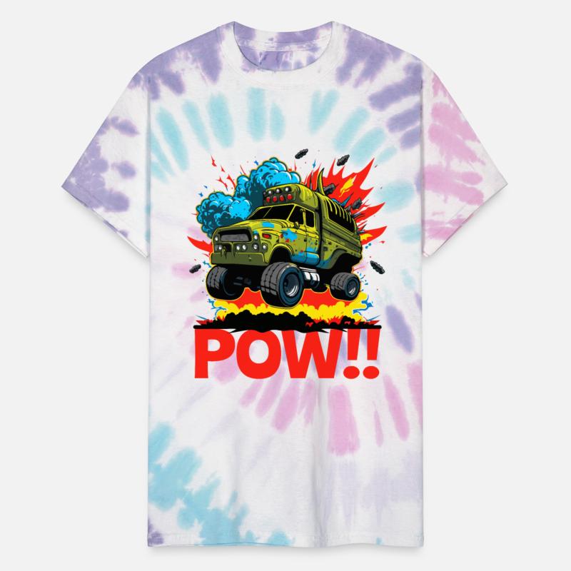 Pow Explosion Noise Monster Truck