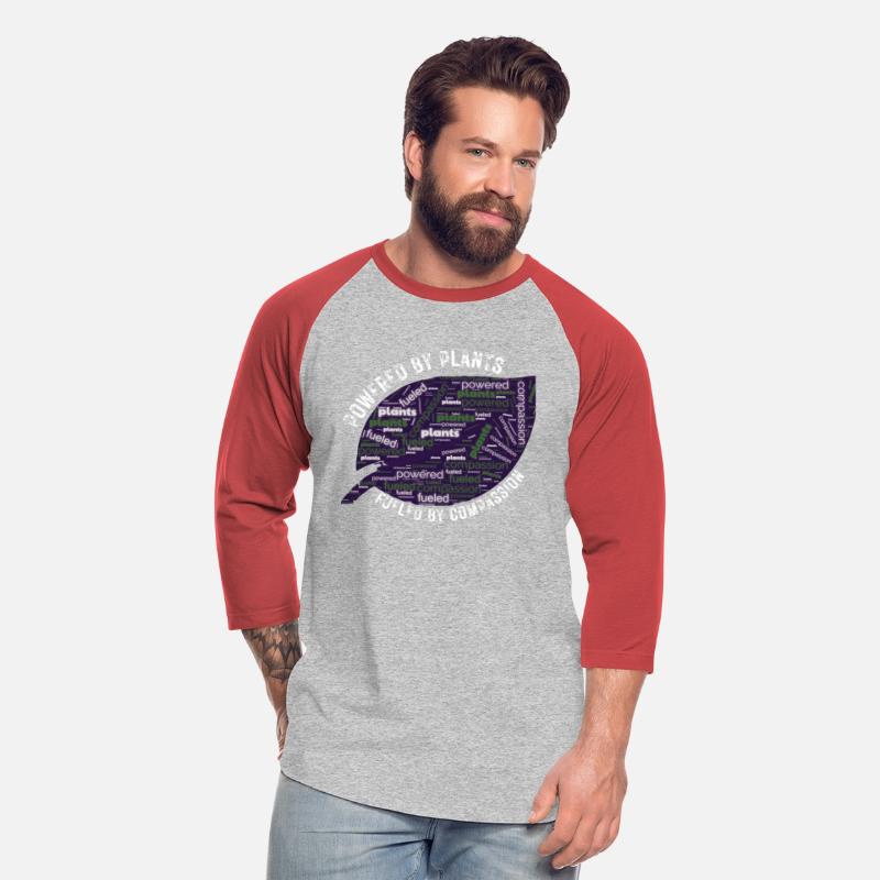 POWERED BY PLANT VEGAN AND CLASSIC T-SHIRT