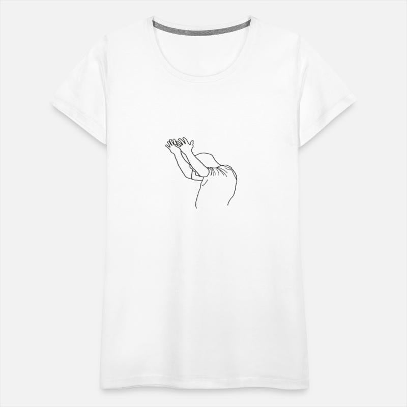Praise Worshiper - Simple Minimalist Sketch Design