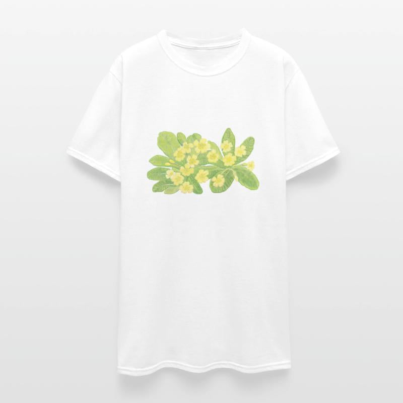 Primroses Sign of Spring Illustration
