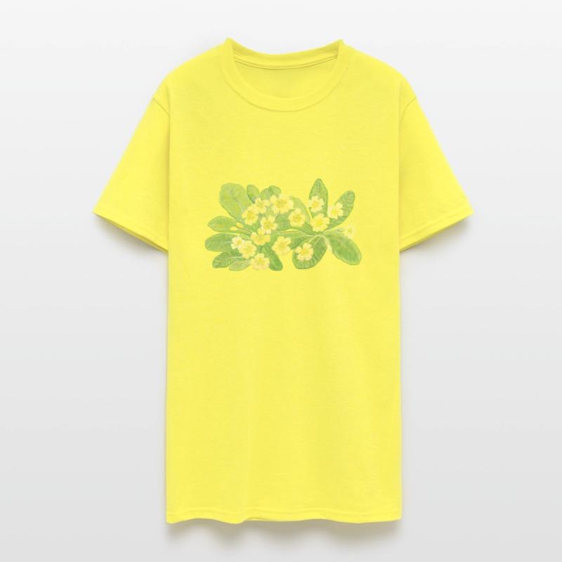 Primroses Sign of Spring Illustration