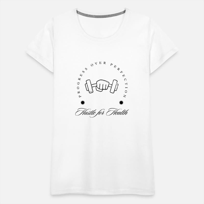 progress over perfection hustle for health gym