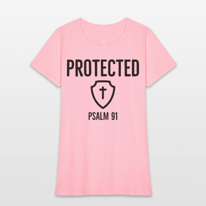 Protected Psalm91, Christian, Faith, Cross, Shield