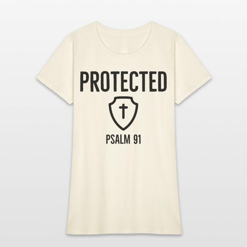 Protected Psalm91, Christian, Faith, Cross, Shield