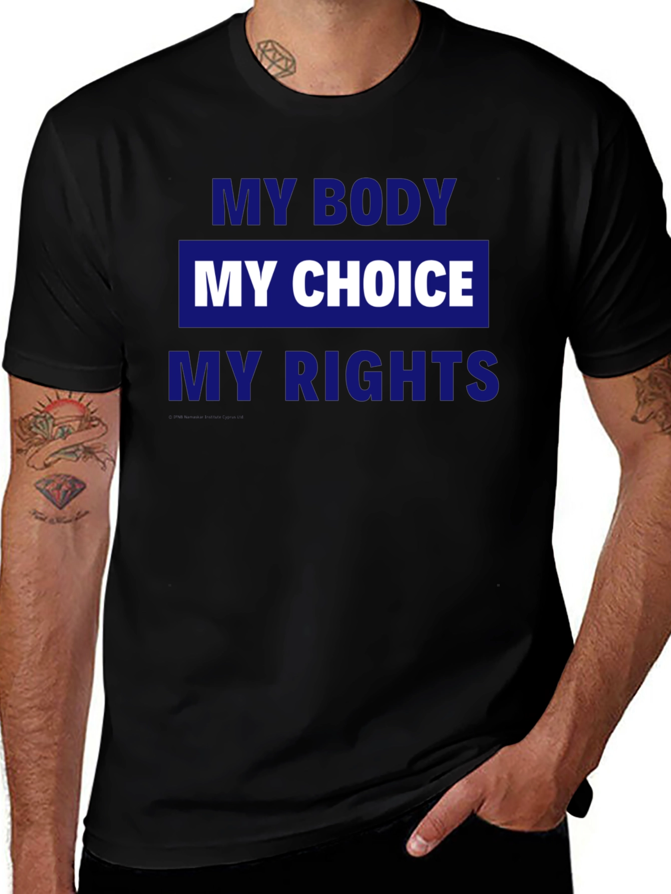 My Body My Choice My Rights Graphic Tee