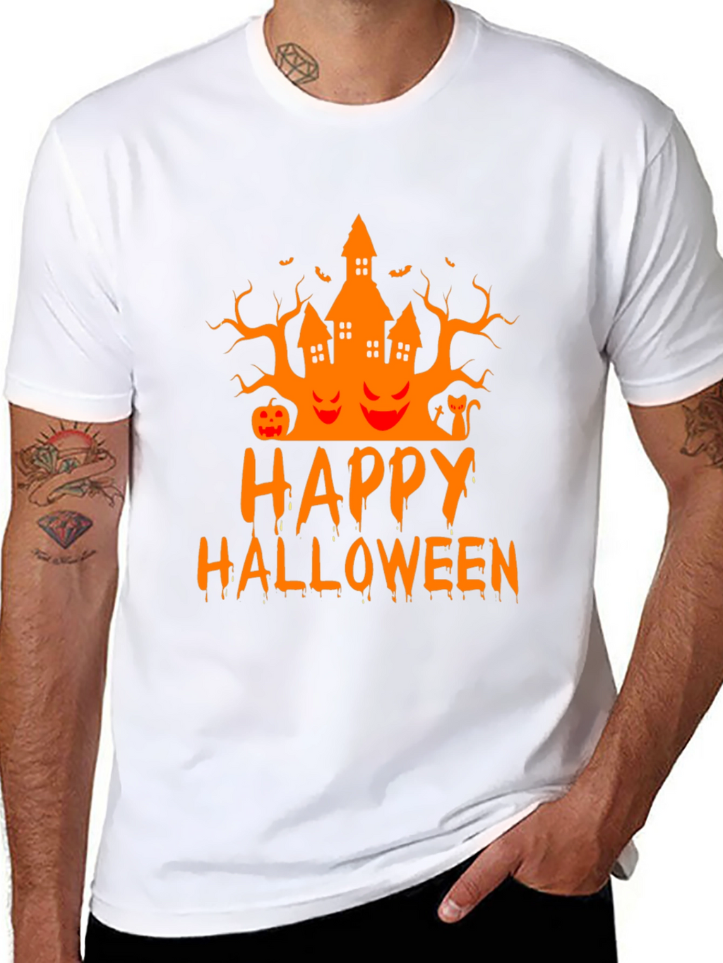 Happy Halloween T-Shirt - Spooky Season Tee