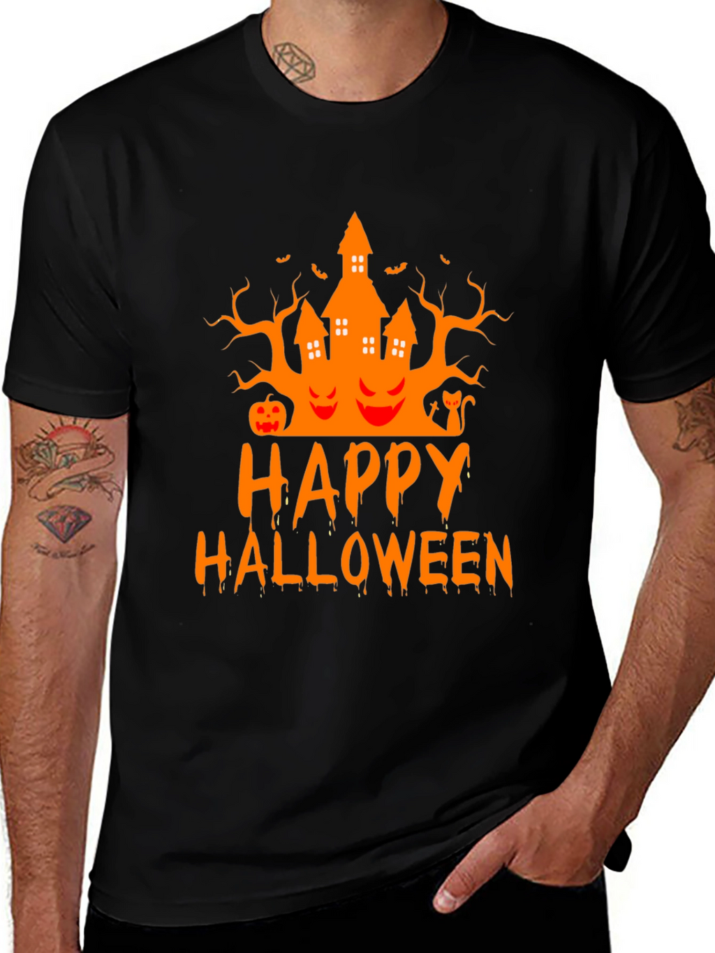 Happy Halloween T-Shirt - Spooky Season Tee