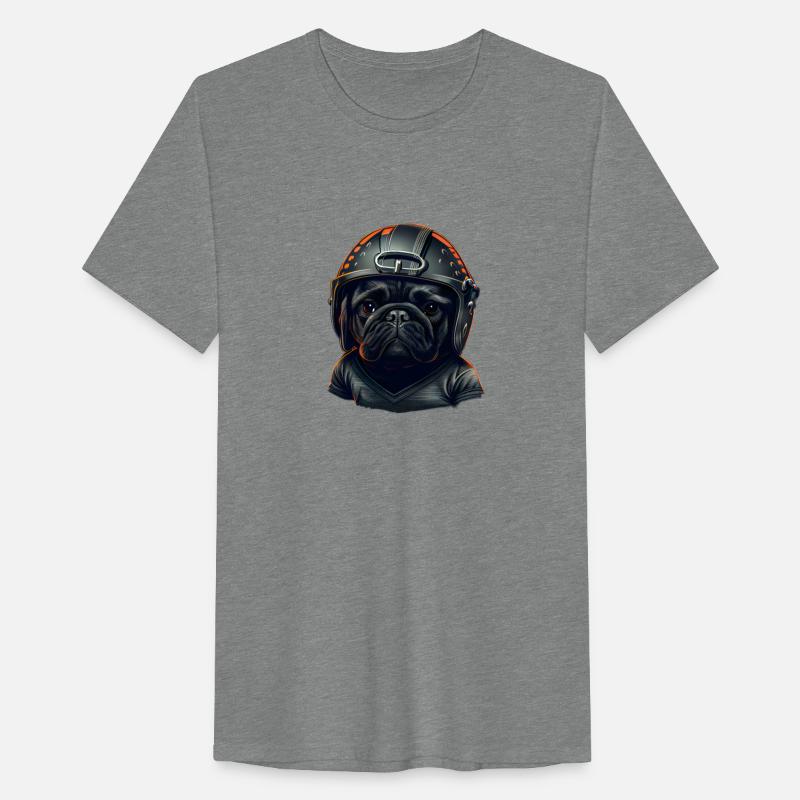 Pug as football player