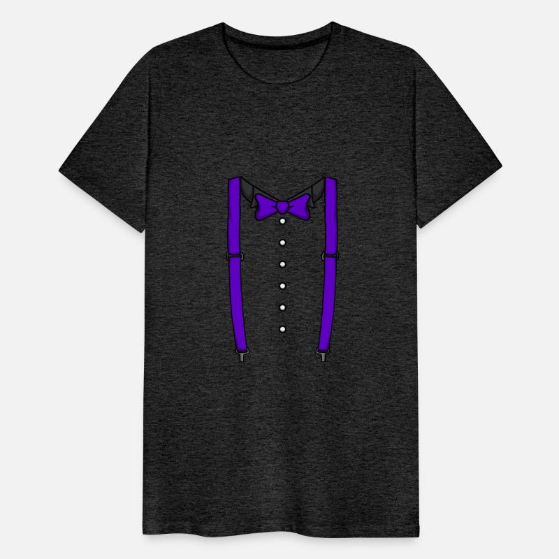 Purple Bow Tie Suspenders Cummerbund Tuxedo Bowtie