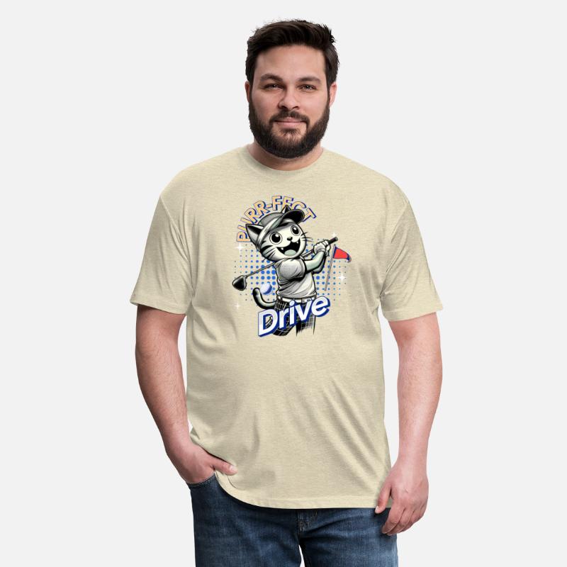Purr-fect Swing - Fun Cat Golfer Tee