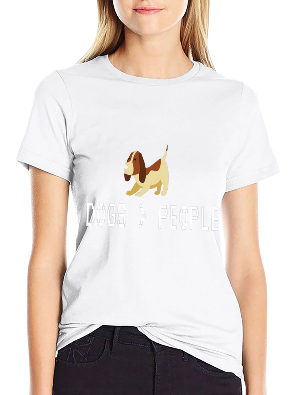Dogs > People T-Shirt - Funny Dog Lover Tee