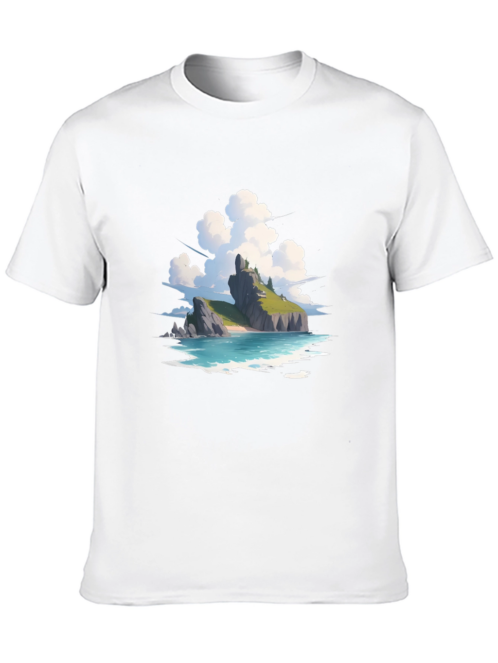 Island Vista Graphic Tee - Relaxed Fit