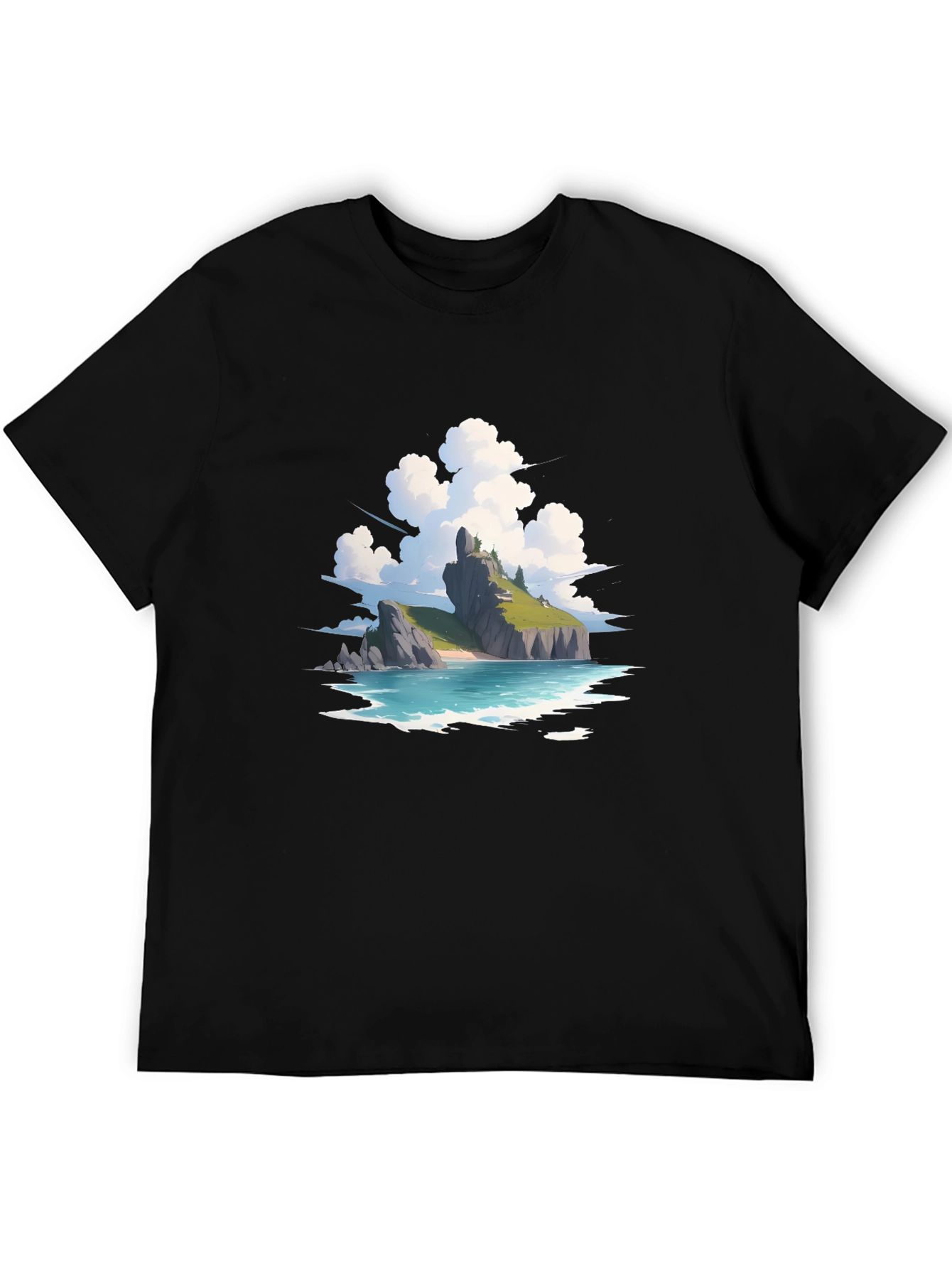 Island Vista Graphic Tee - Relaxed Fit