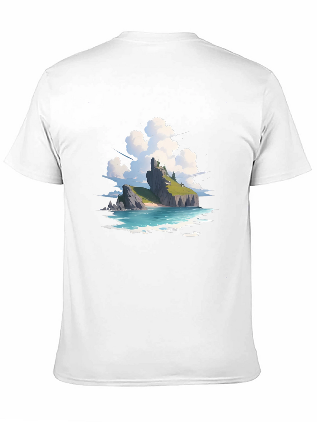 Island Vista Graphic Tee - Relaxed Fit