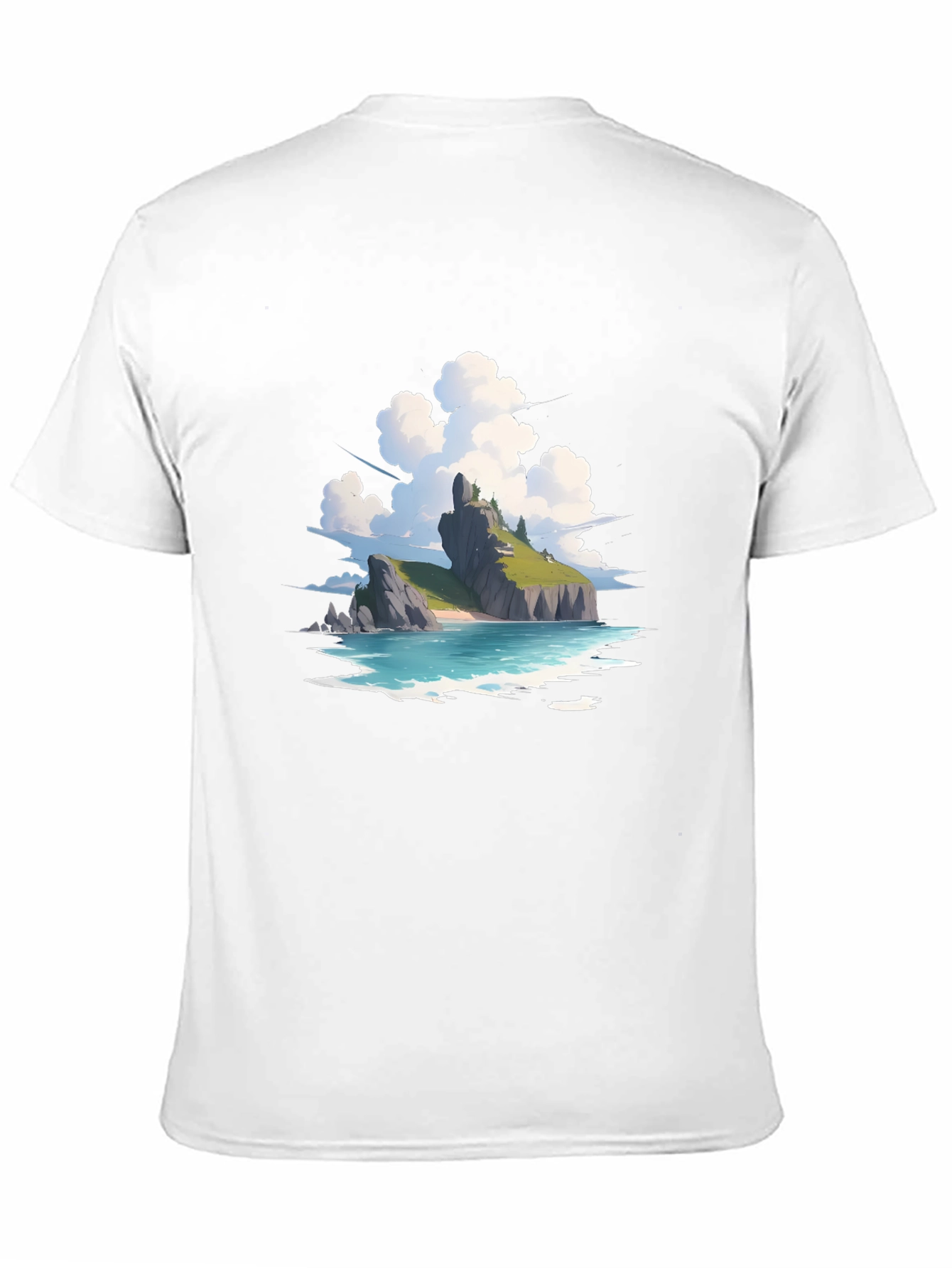 Island Vista Graphic Tee - Relaxed Fit