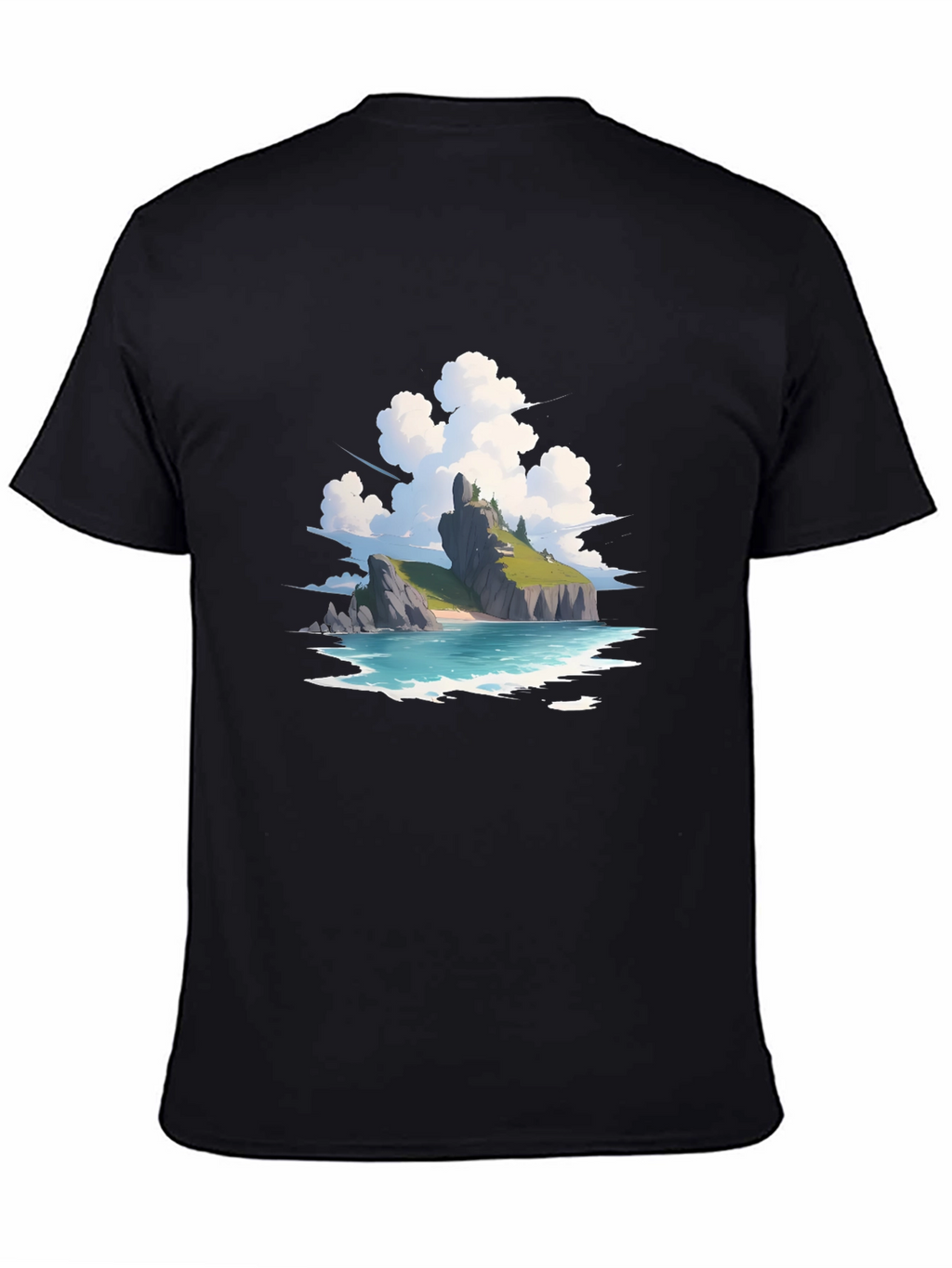 Island Vista Graphic Tee - Relaxed Fit