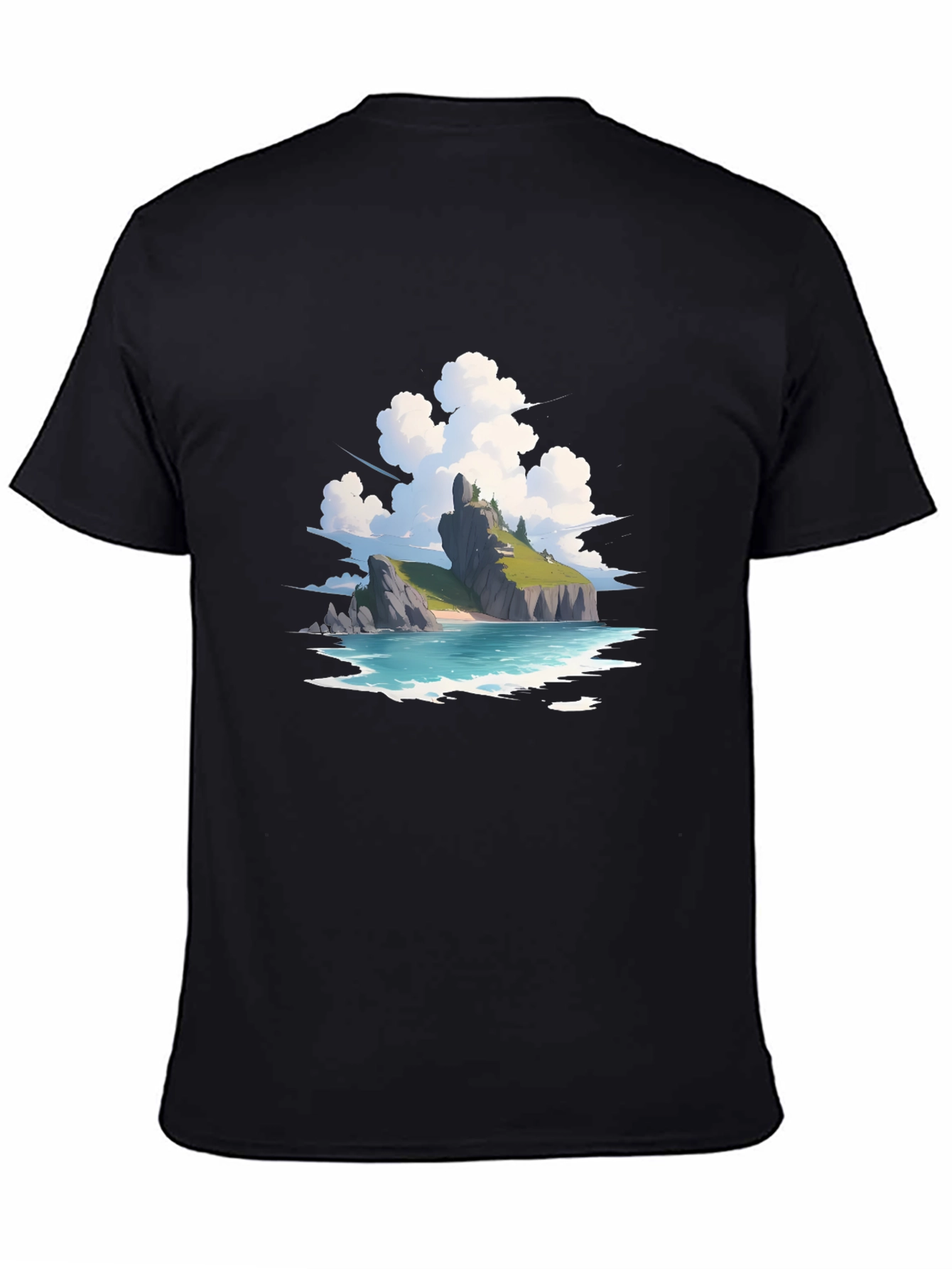 Island Vista Graphic Tee - Relaxed Fit