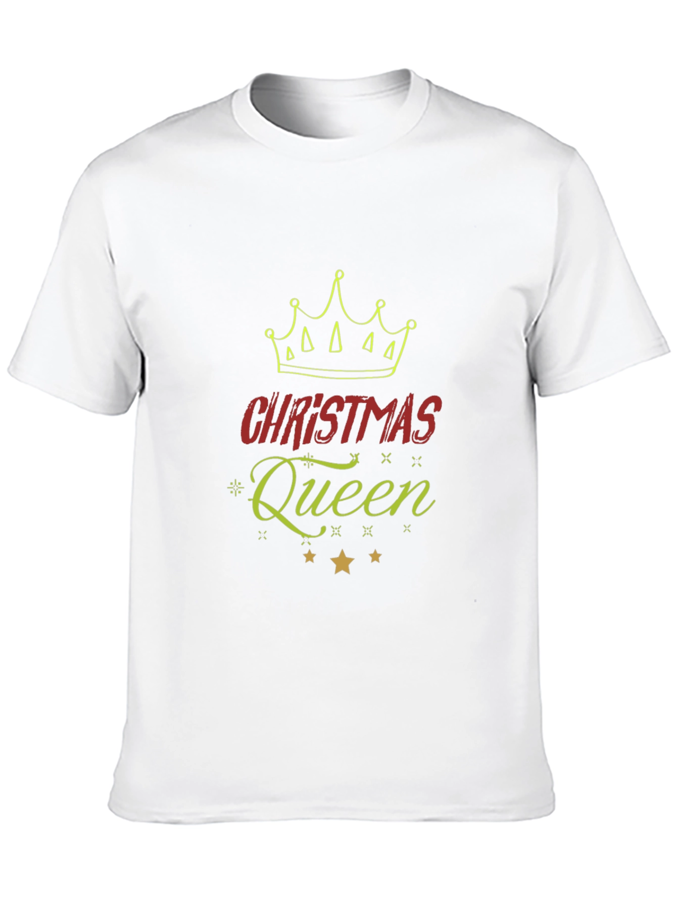Christmas Queen Graphic Tee - Holiday Style