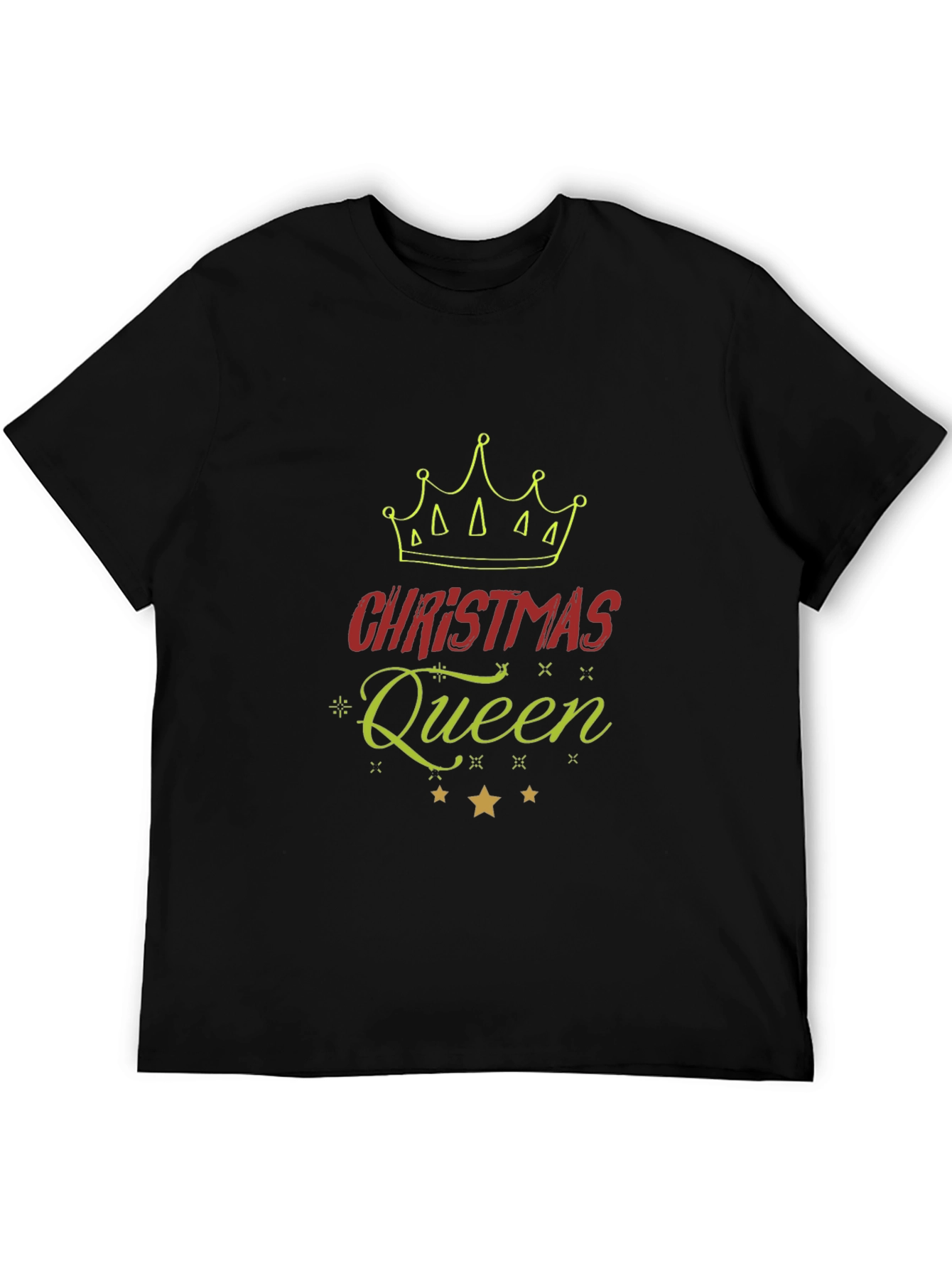 Christmas Queen Graphic Tee - Holiday Style