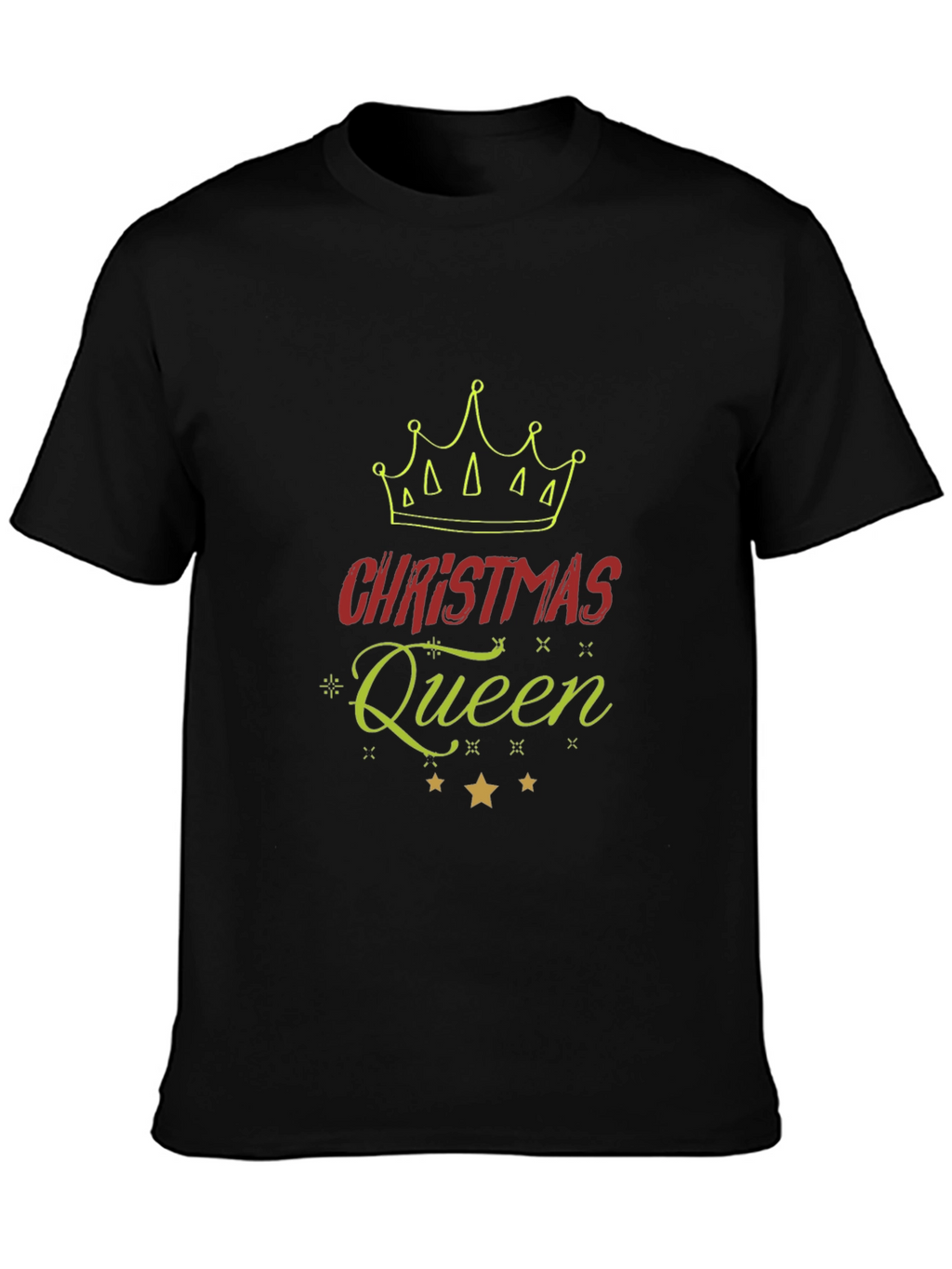 Christmas Queen Graphic Tee - Holiday Style