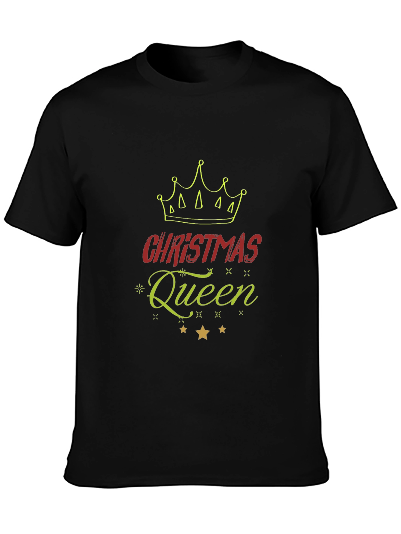 Christmas Queen Graphic Tee - Holiday Style