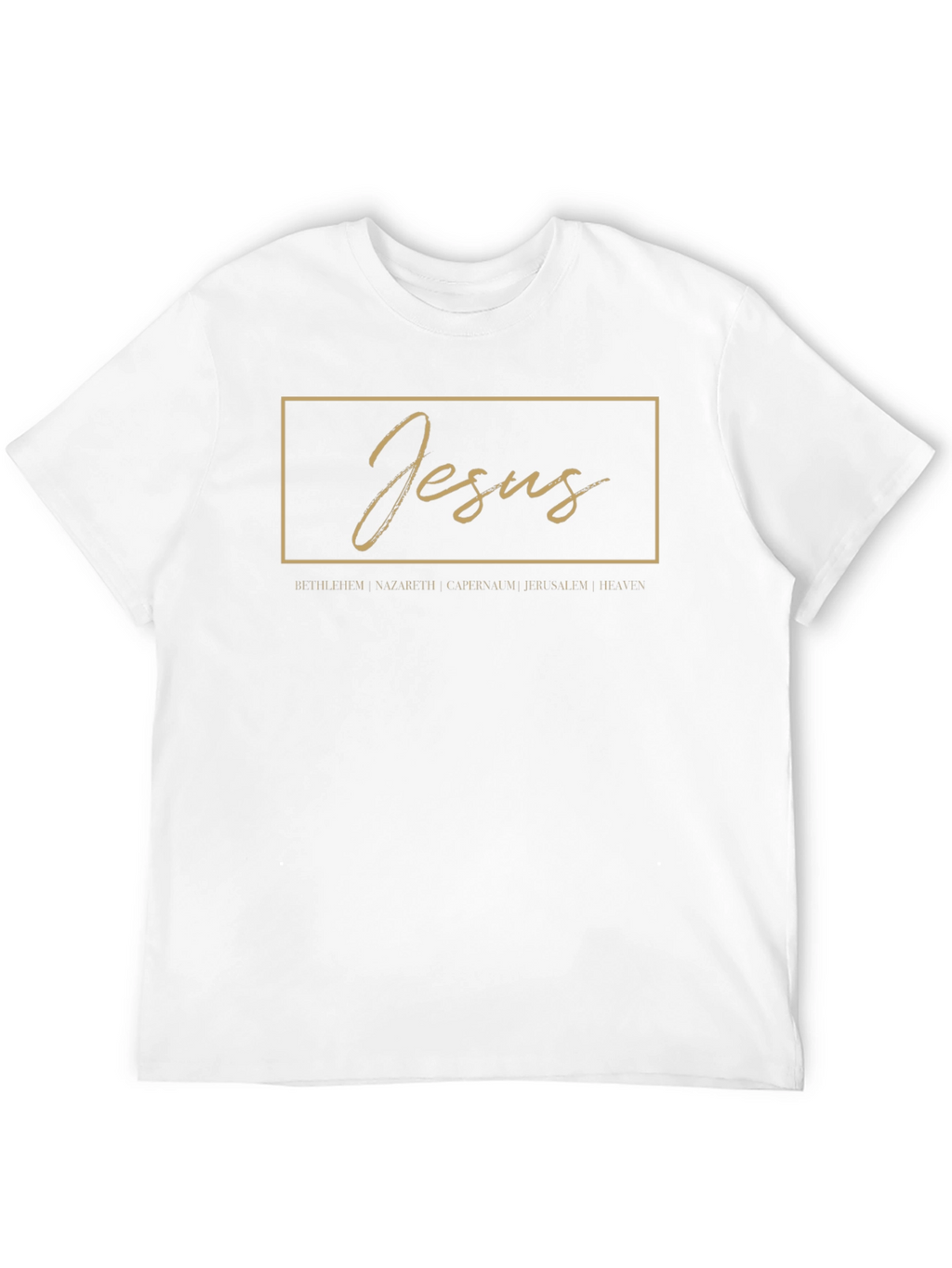 Jesus Graphic T-Shirt - Black