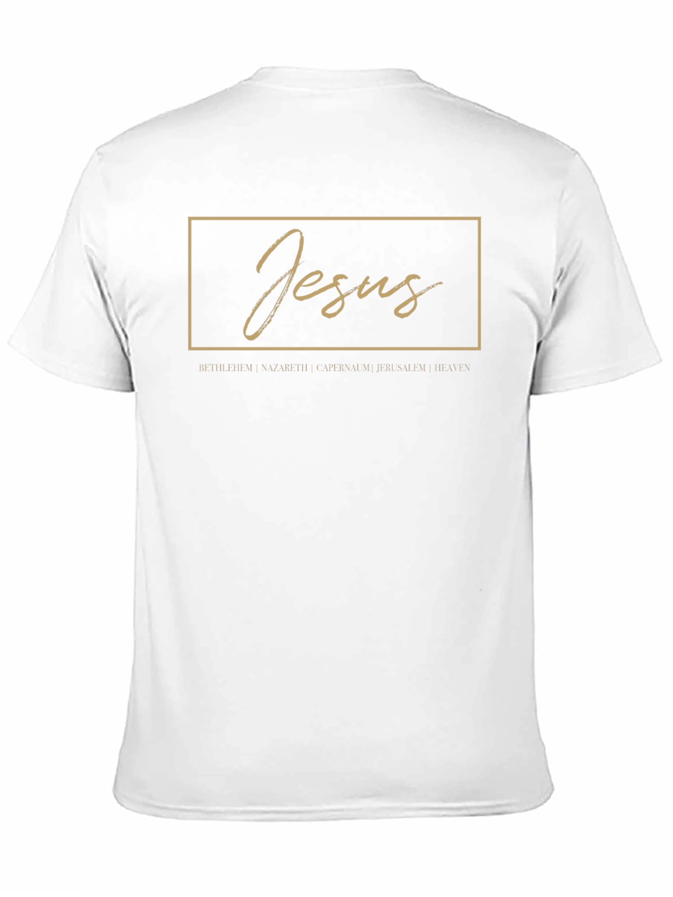 Jesus Graphic T-Shirt - Black