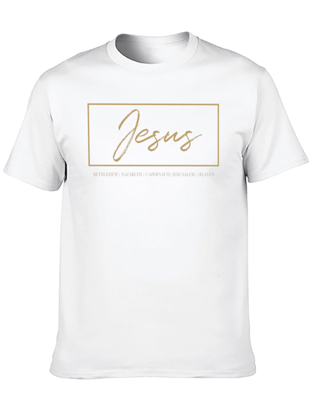 Jesus Graphic T-Shirt - Black