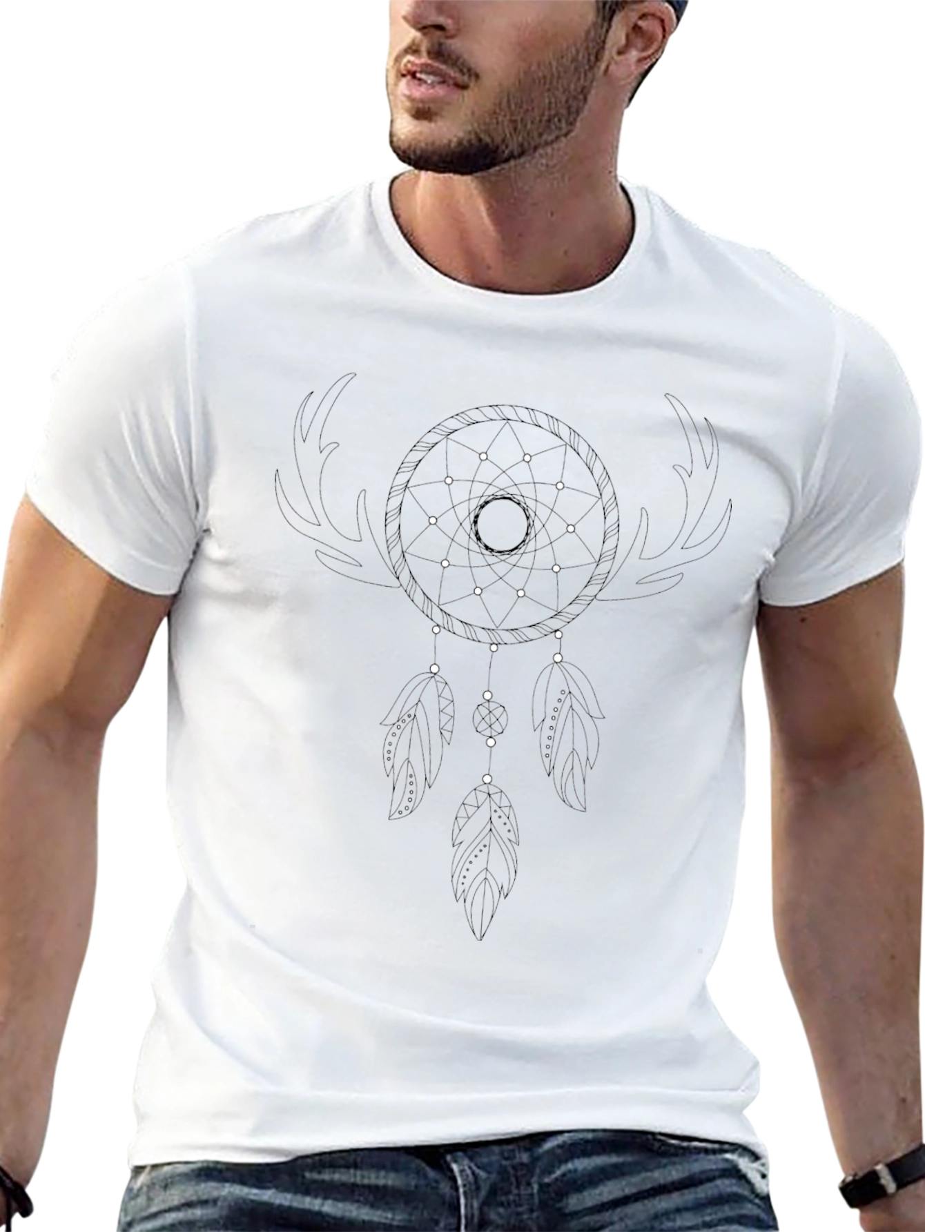Dreamcatcher Graphic Tee - Stylish Comfort