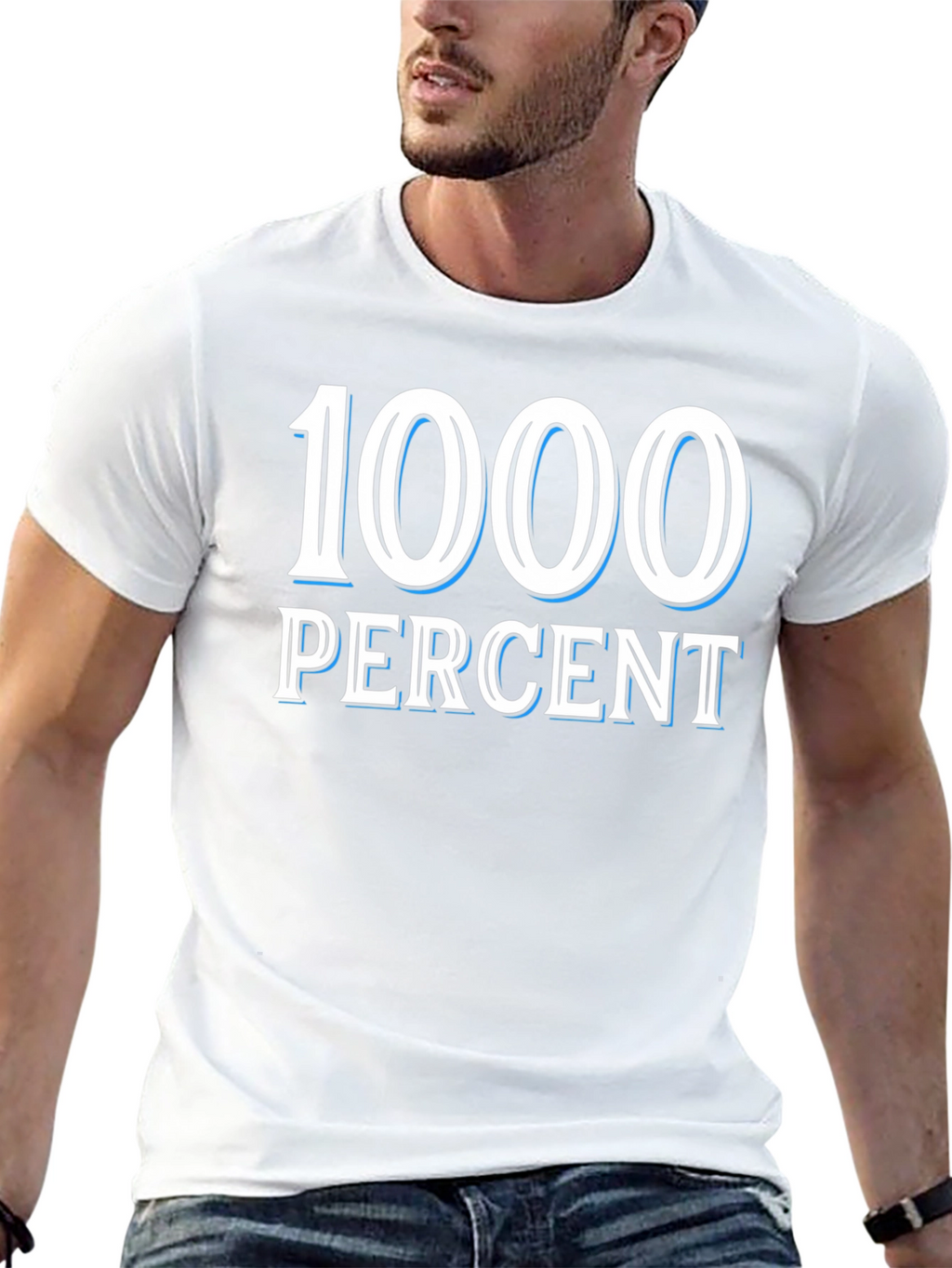 1000 Percent T-Shirt - Bold Graphic Tee