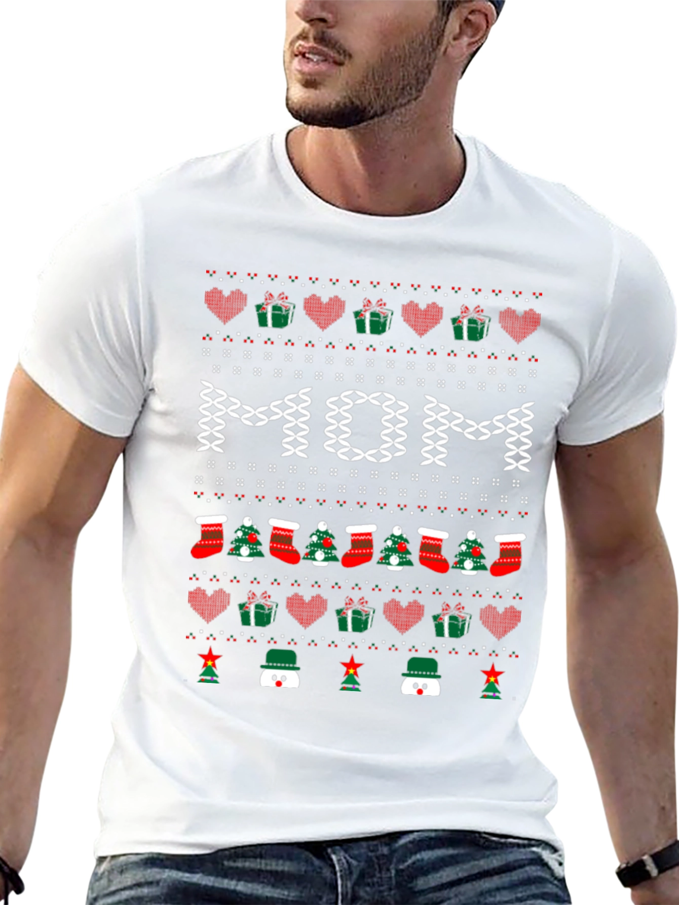 Festive Mom Christmas T-Shirt - Holiday Season Apparel