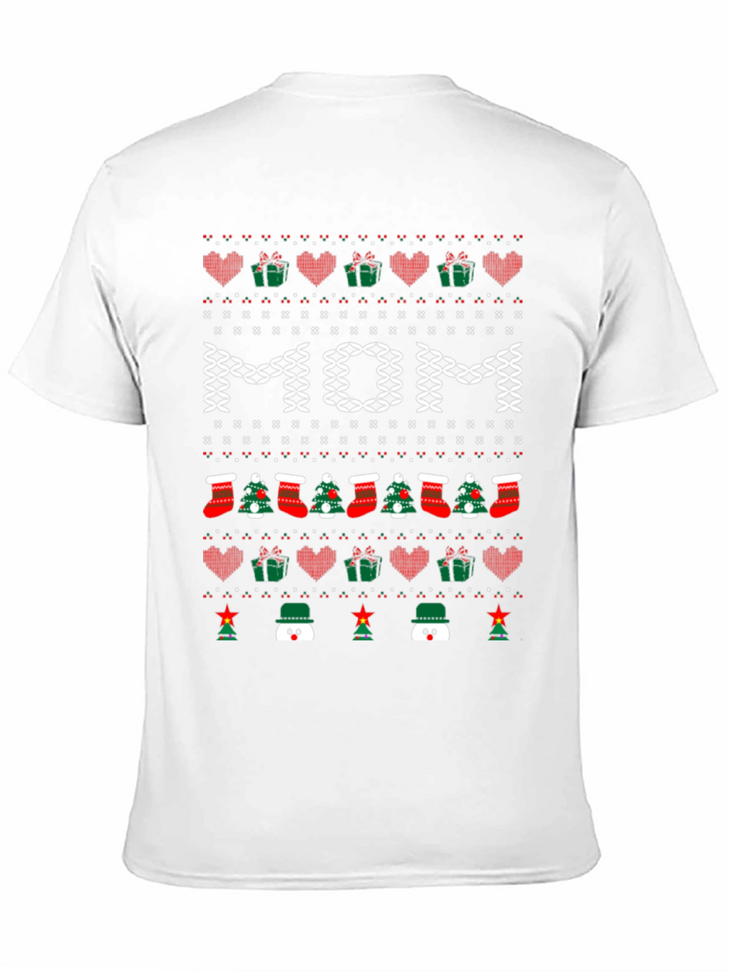 Festive Mom Christmas T-Shirt - Holiday Season Apparel
