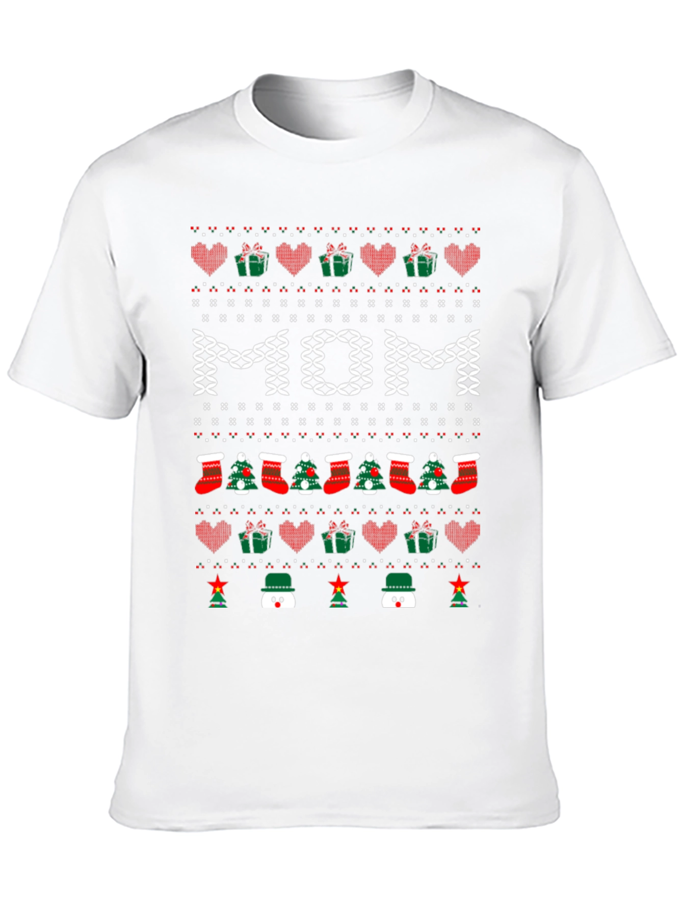 Festive Mom Christmas T-Shirt - Holiday Season Apparel