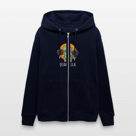 Quadzilla - Funny Gym Workout Cartoon, Squat