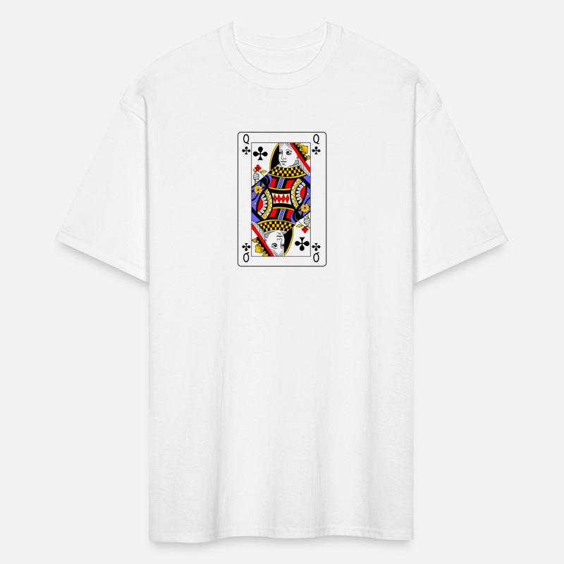 Queen of Clubs Playing Card