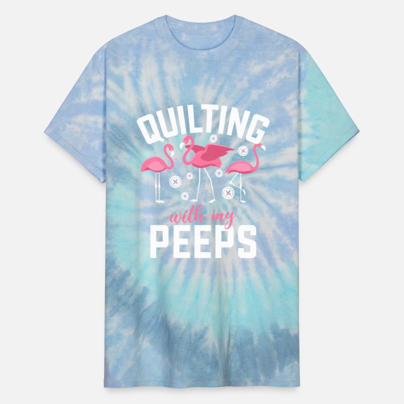 Quilting With My Peeps Flamingos Quilters Sewing