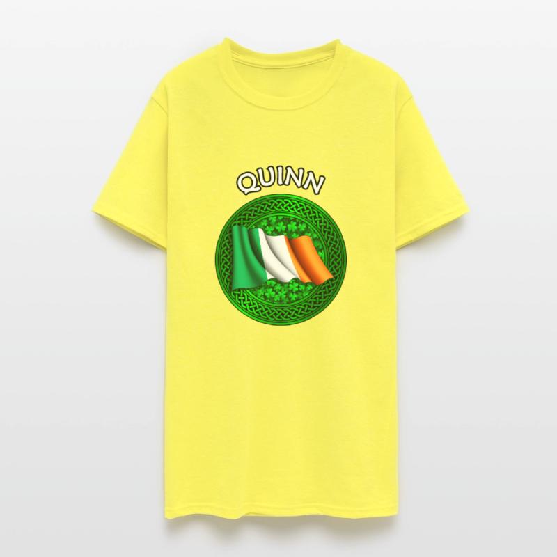 Quinn Shamrock & Irish Flag