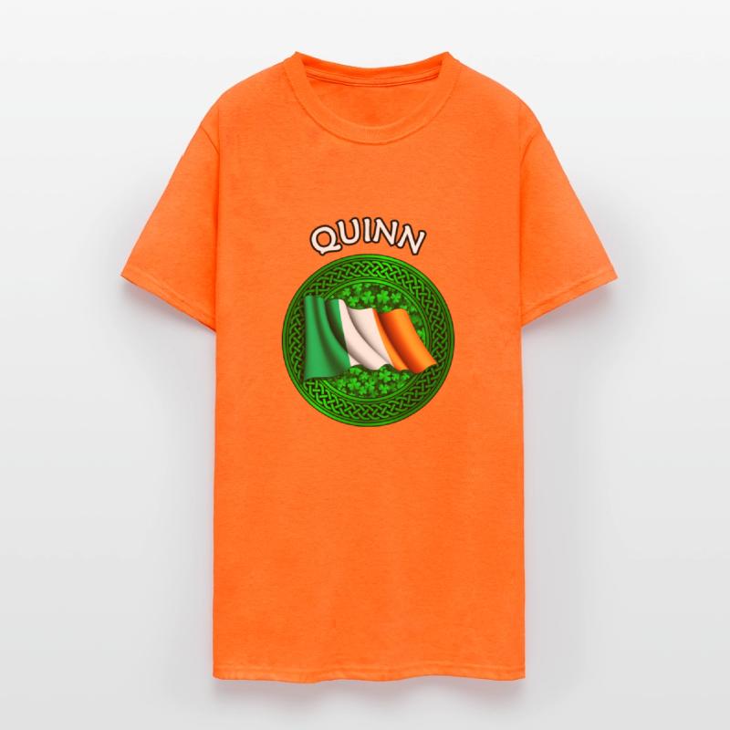 Quinn Shamrock & Irish Flag