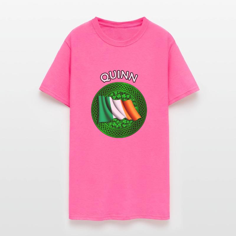 Quinn Shamrock & Irish Flag