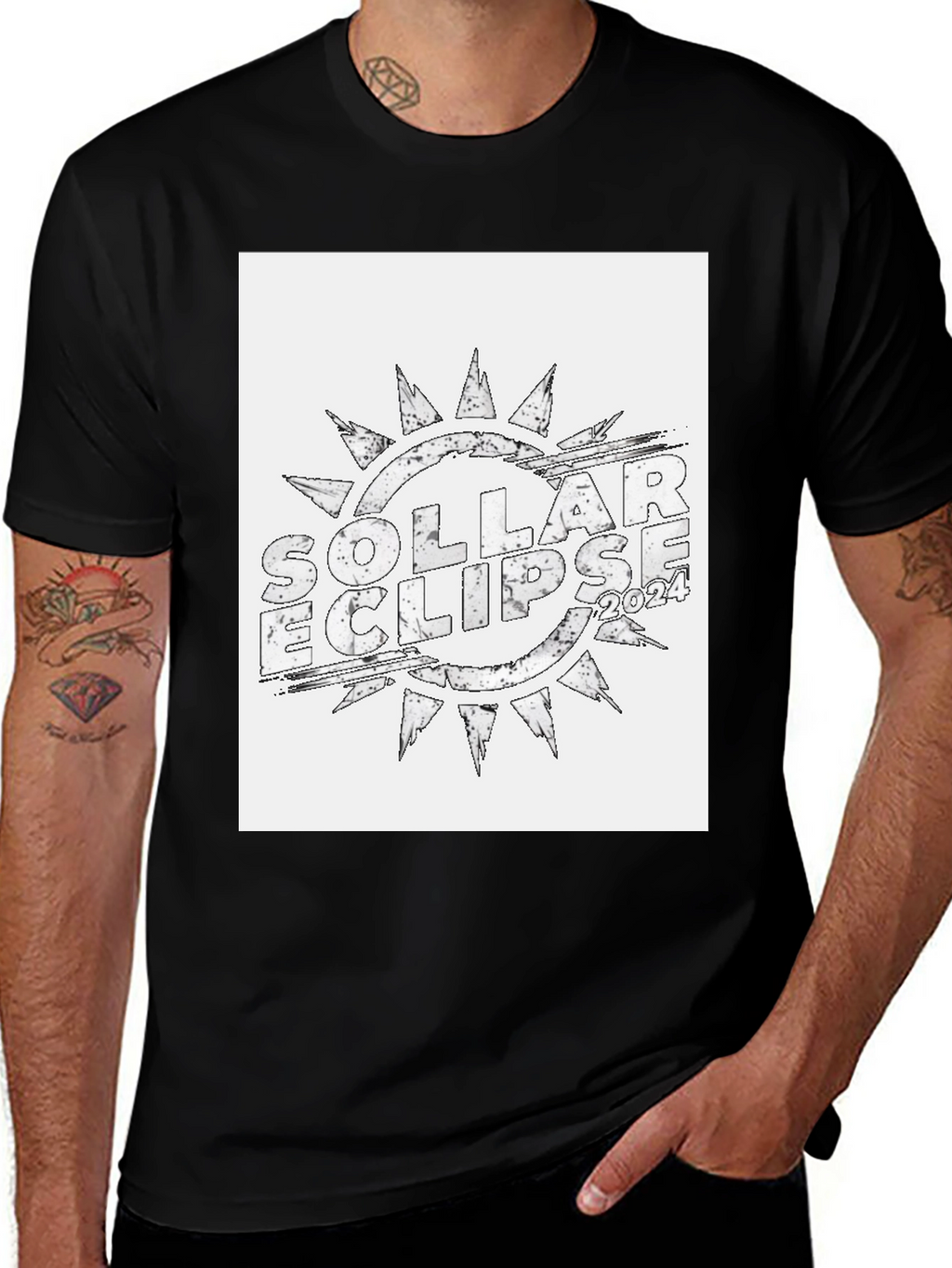 Solar Eclipse 2024 T-Shirt - Graphic Tee