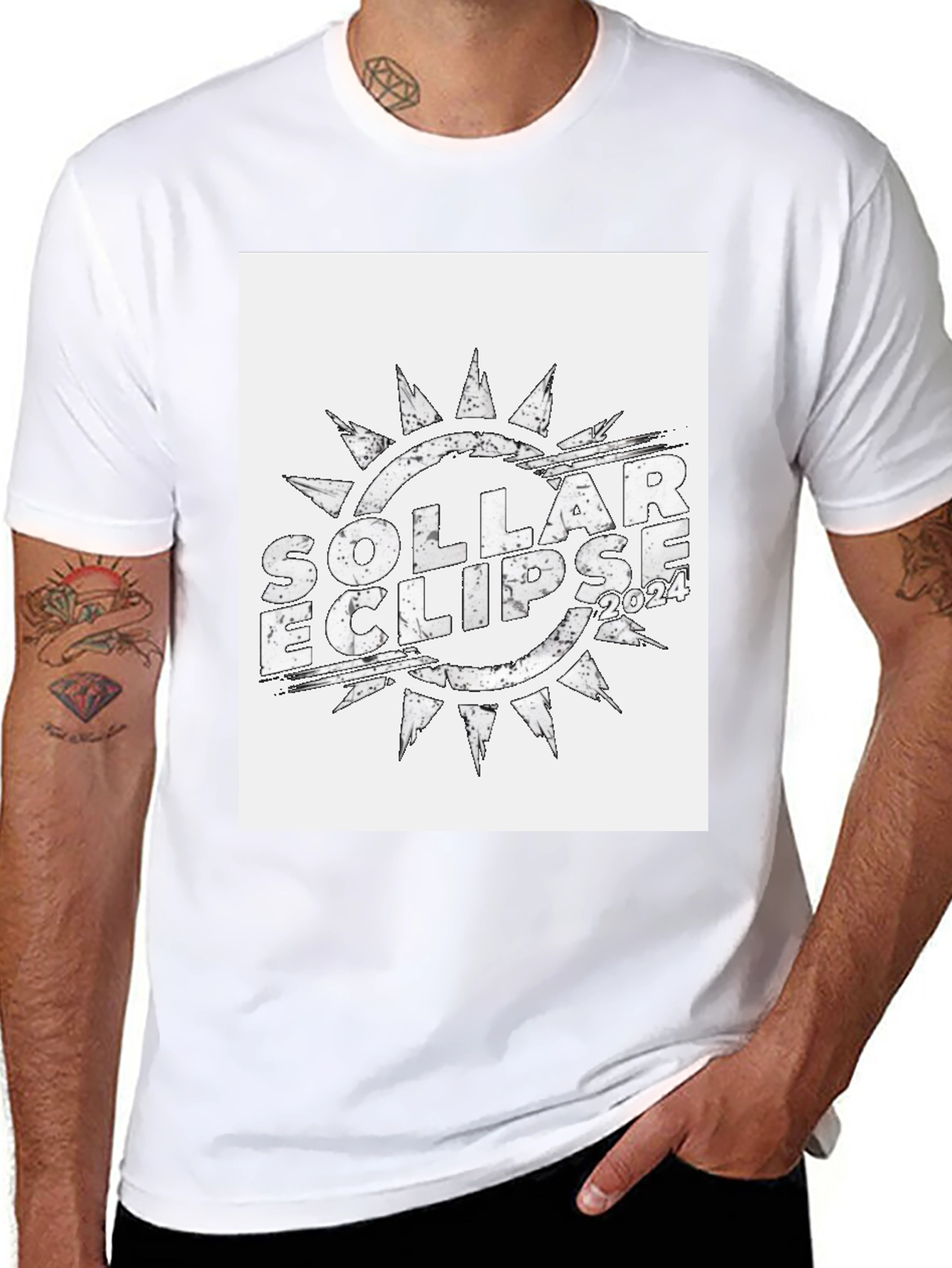 Solar Eclipse 2024 T-Shirt - Graphic Tee
