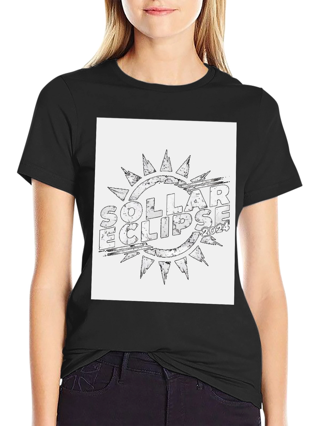 Solar Eclipse 2024 T-Shirt - Graphic Tee