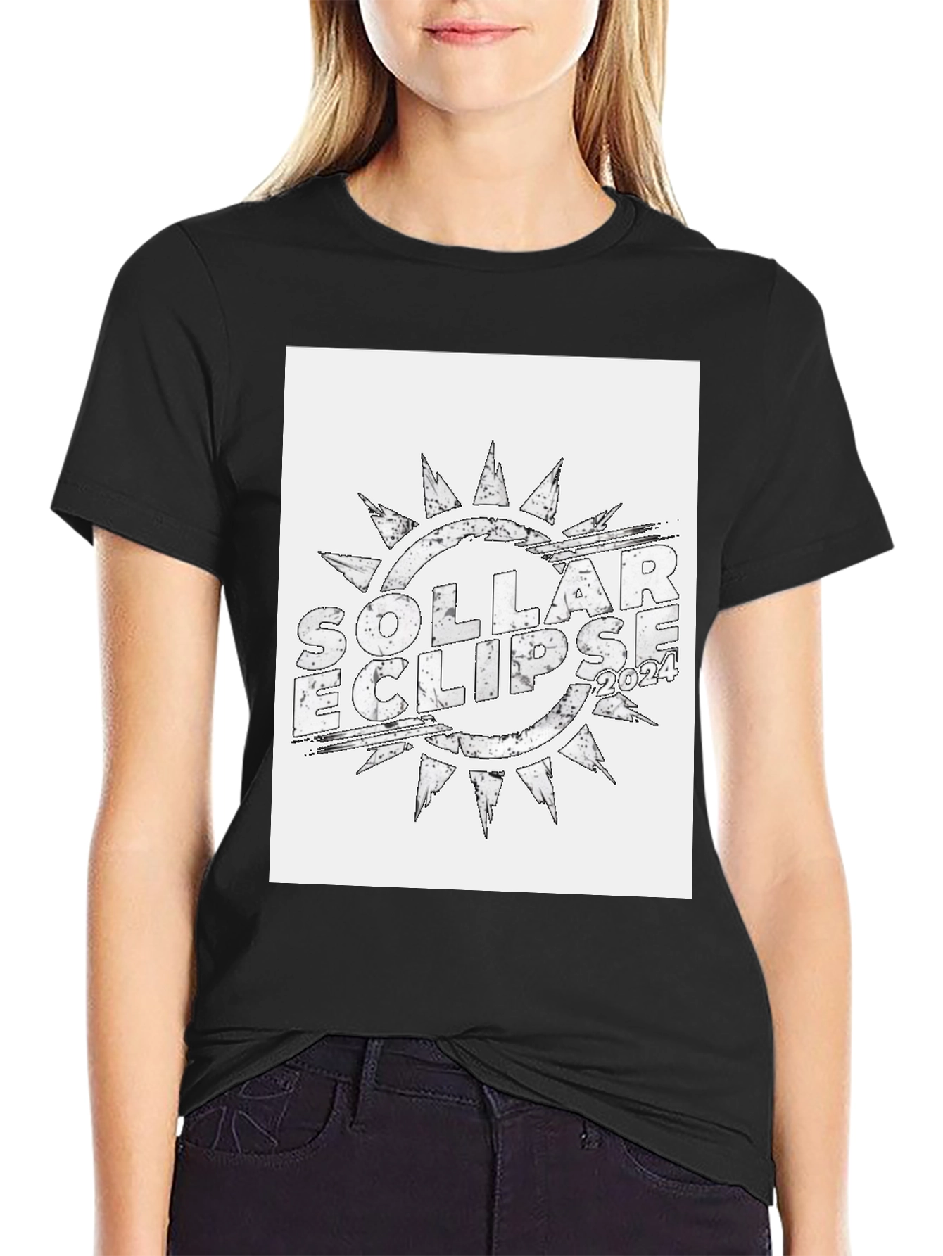 Solar Eclipse 2024 T-Shirt - Graphic Tee