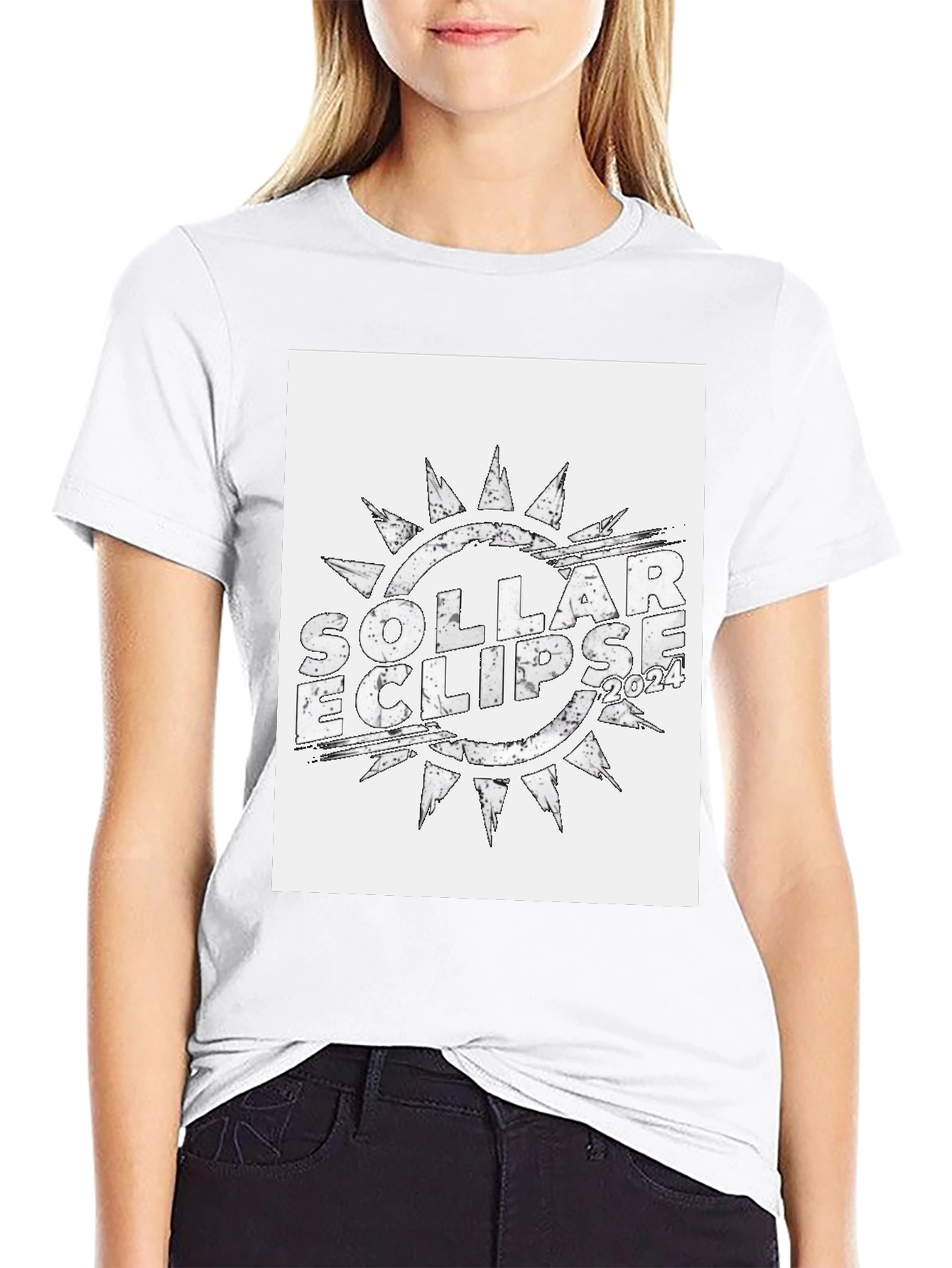 Solar Eclipse 2024 T-Shirt - Graphic Tee
