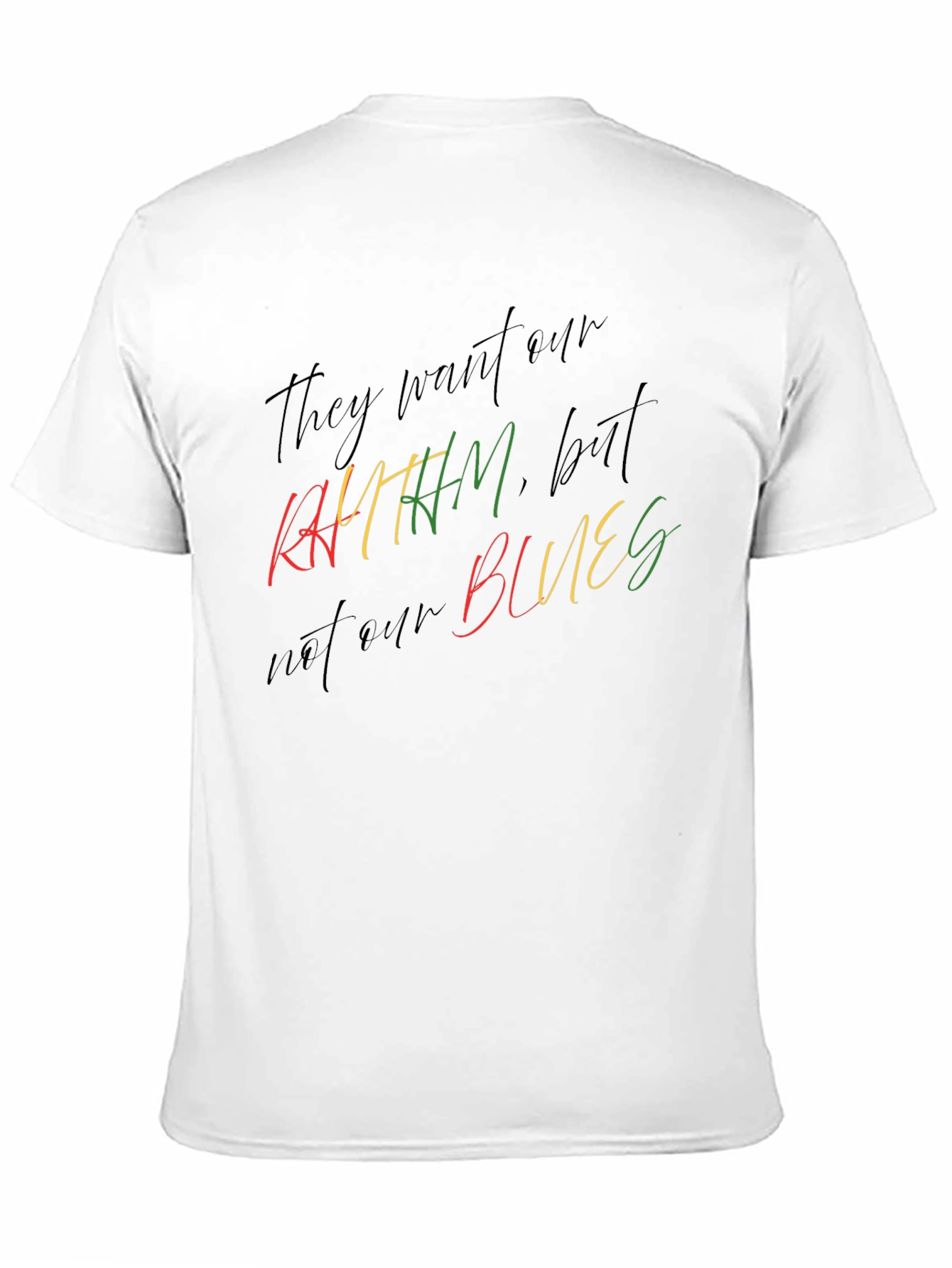 Rhythm & Blues Graphic Tee - Black Unisex T-Shirt