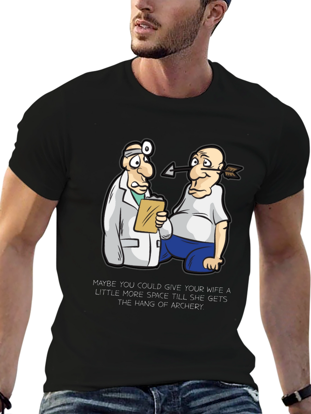 Funny Archery T-Shirt: Doctor & Patient