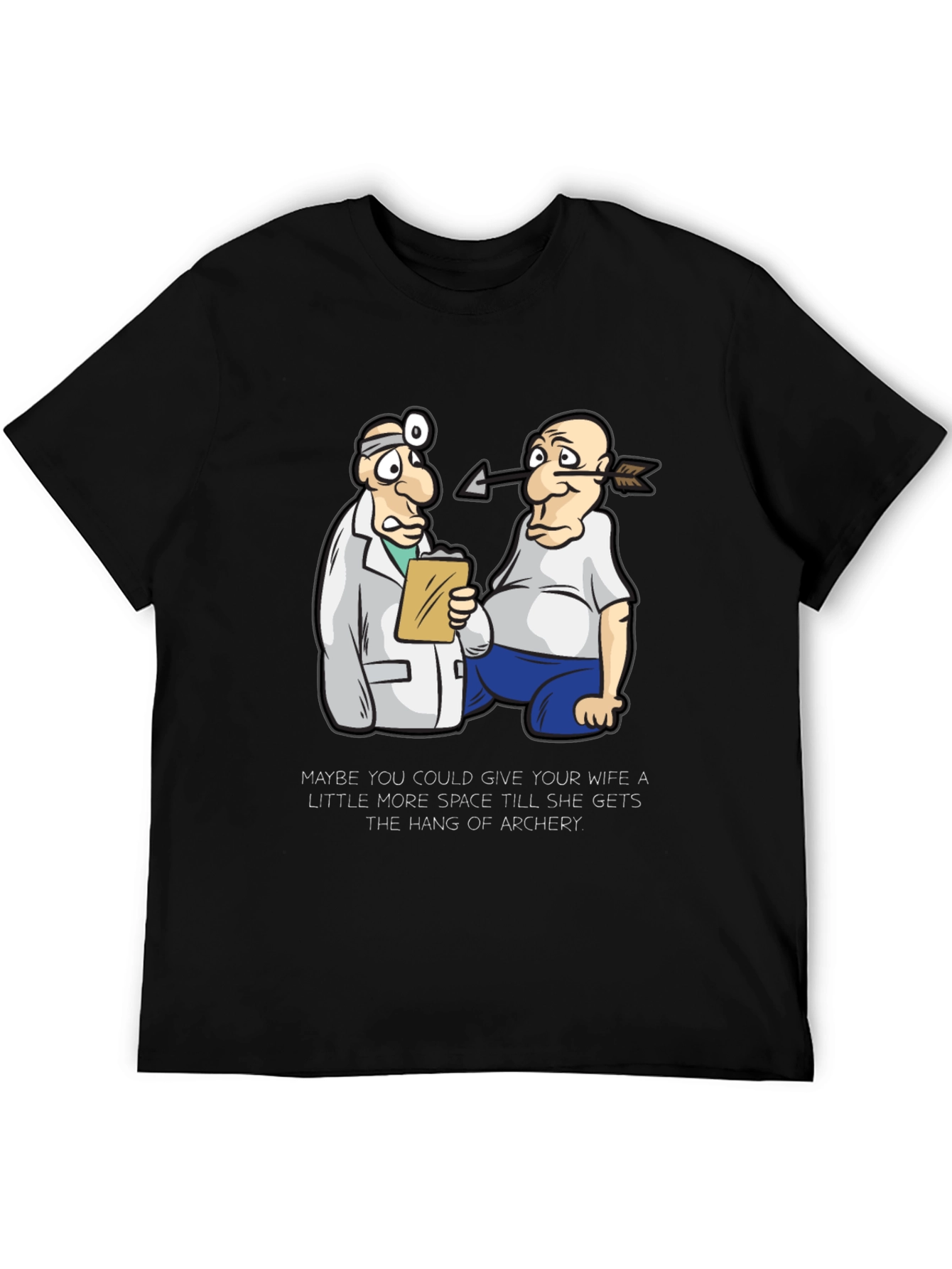 Funny Archery T-Shirt: Doctor & Patient